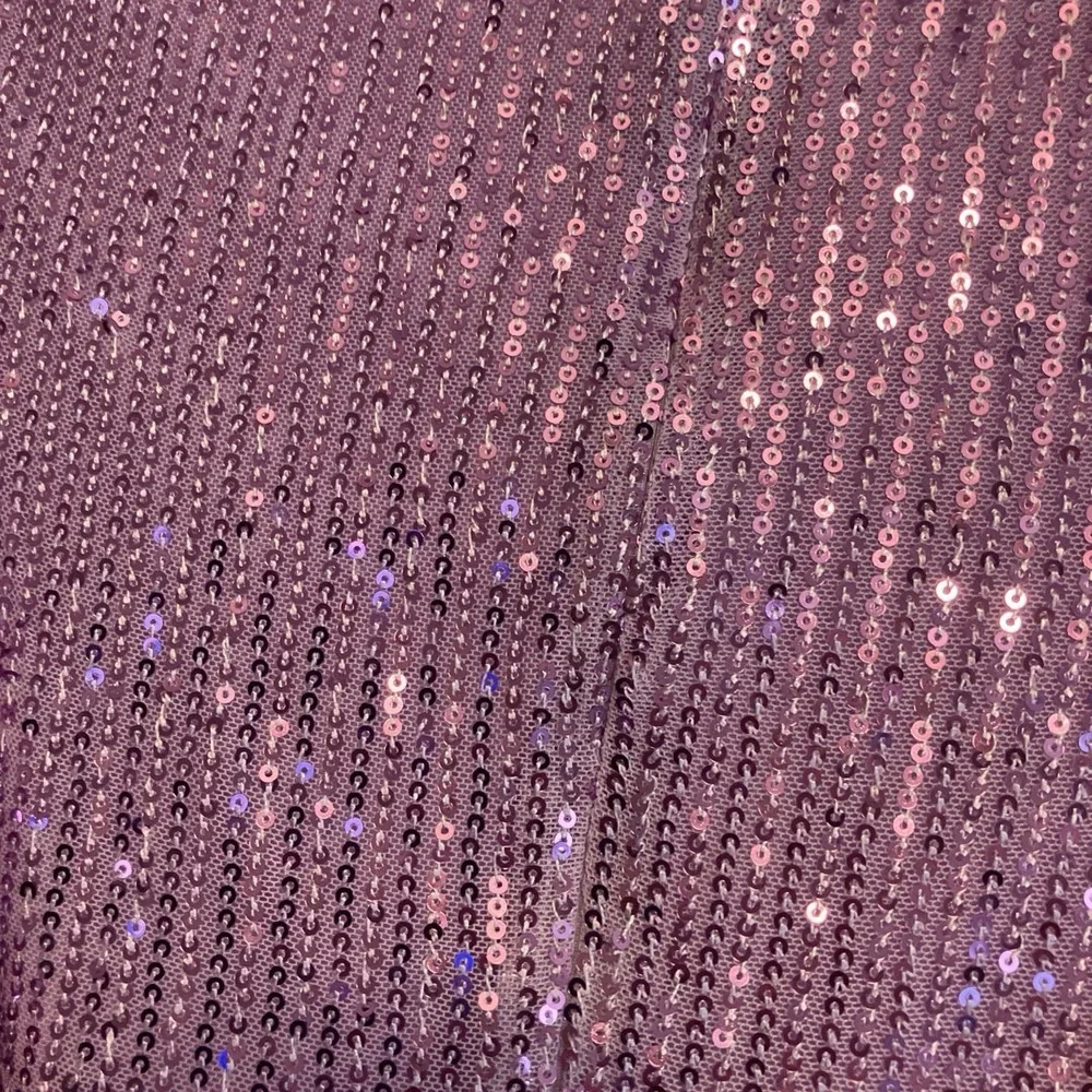 Grace Karin Girl's Long Sleeve Sequin Sparkly Formal Dress Size 8Y Purple C746